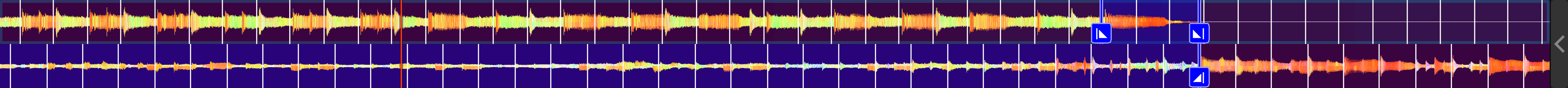 Intro and outro ends aligned